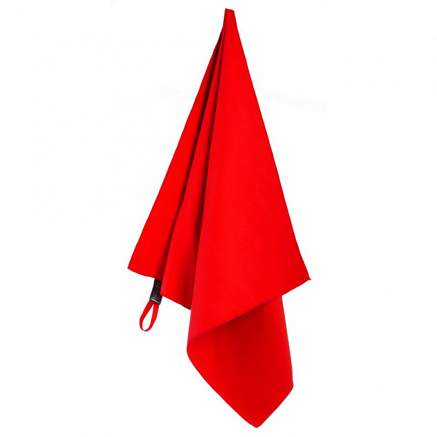 Спортивное полотенце Atoll Medium, красное с логотипом в Москве заказать по выгодной цене в кибермаркете AvroraStore
