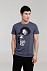 Футболка «Меламед. Nick Cave», темно-синий меланж с логотипом  заказать по выгодной цене в кибермаркете AvroraStore