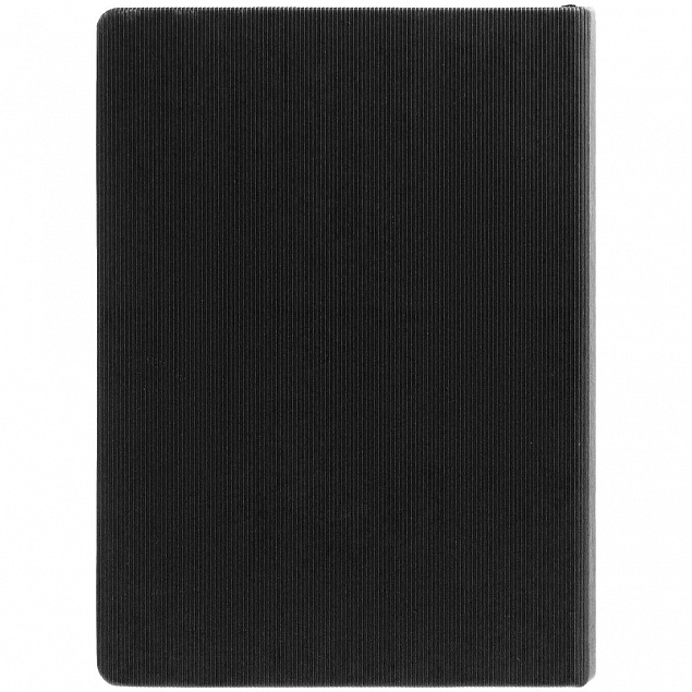 Ежедневник Grid, недатированный, черный с логотипом  заказать по выгодной цене в кибермаркете AvroraStore