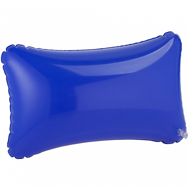 Надувная подушка Ease, синяя с логотипом в Москве заказать по выгодной цене в кибермаркете AvroraStore