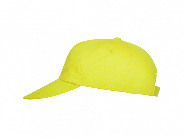 Бейсболка Basica, желтый с логотипом в Москве заказать по выгодной цене в кибермаркете AvroraStore