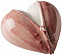 Фарфоровое сердце Zipped Heart с логотипом в Москве заказать по выгодной цене в кибермаркете AvroraStore