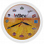 Часы Vivid small, белые с логотипом в Москве заказать по выгодной цене в кибермаркете AvroraStore