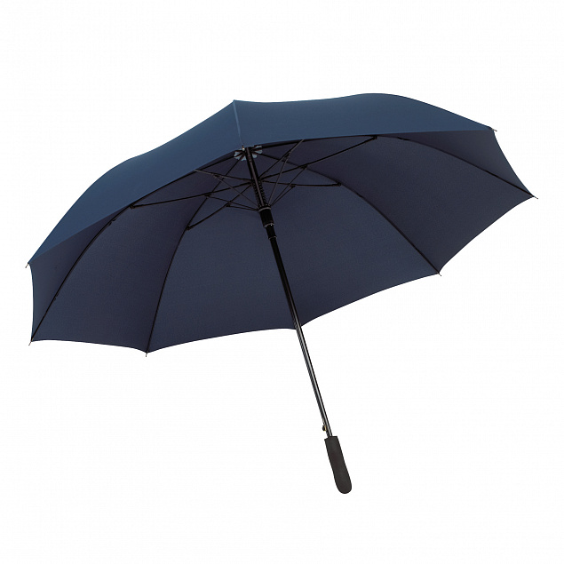 Автоматический ветрозащитный зонт PASSAT, темно-синий с логотипом в Москве заказать по выгодной цене в кибермаркете AvroraStore