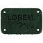 Лейбл кожаный Beta, S, зеленый с логотипом в Москве заказать по выгодной цене в кибермаркете AvroraStore