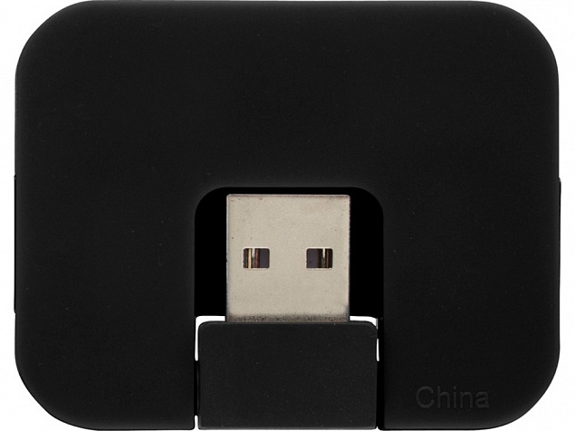 USB Hub "Gaia" на 4 порта с логотипом  заказать по выгодной цене в кибермаркете AvroraStore