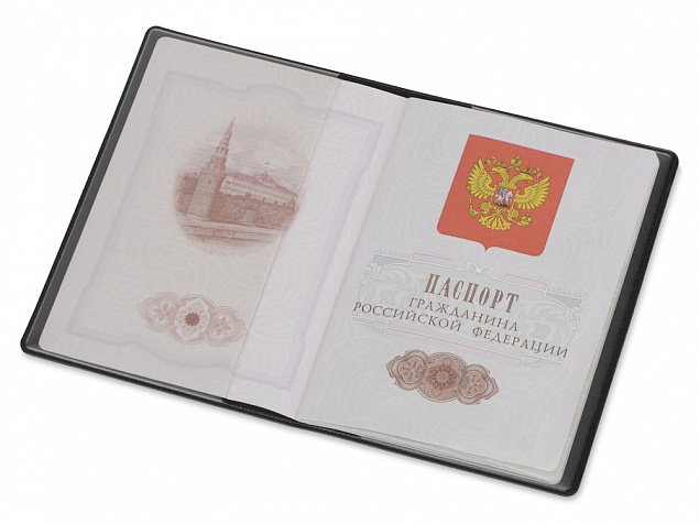 Обложка для паспорта «Favor» с логотипом в Москве заказать по выгодной цене в кибермаркете AvroraStore