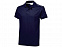 Рубашка поло Backhand мужская, темно-синий/белый с логотипом в Москве заказать по выгодной цене в кибермаркете AvroraStore