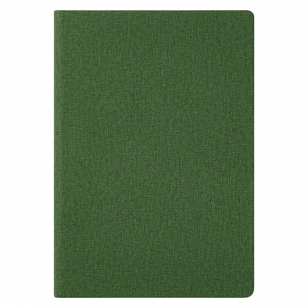Ежедневник Portobello Trend, TWEED, недатированный, зеленый с логотипом в Москве заказать по выгодной цене в кибермаркете AvroraStore
