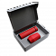 Набор Hot Box E софт-тач EDGE CO12s grey (красный) с логотипом в Москве заказать по выгодной цене в кибермаркете AvroraStore