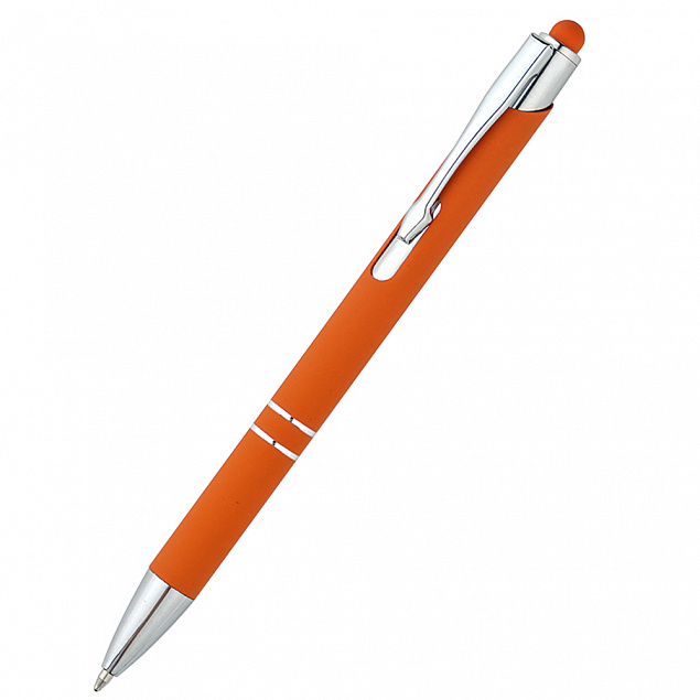 Ручка металлическая Ingrid - Оранжевый OO с логотипом в Москве заказать по выгодной цене в кибермаркете AvroraStore