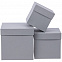 Коробка Cube S, серая с логотипом в Москве заказать по выгодной цене в кибермаркете AvroraStore