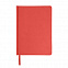 Ежедневник недатированный Bliss, А5,  красный, белый блок, без обреза с логотипом в Москве заказать по выгодной цене в кибермаркете AvroraStore