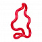 Антистресс «Змейка», красный с логотипом в Москве заказать по выгодной цене в кибермаркете AvroraStore