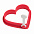 Формочка для приготовления яичницы  "Сердце" с логотипом в Москве заказать по выгодной цене в кибермаркете AvroraStore