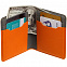 Картхолдер с отделением для купюр Dual, оранжевый с логотипом в Москве заказать по выгодной цене в кибермаркете AvroraStore