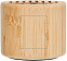Круглый бамбуковый беспроводной с логотипом в Москве заказать по выгодной цене в кибермаркете AvroraStore