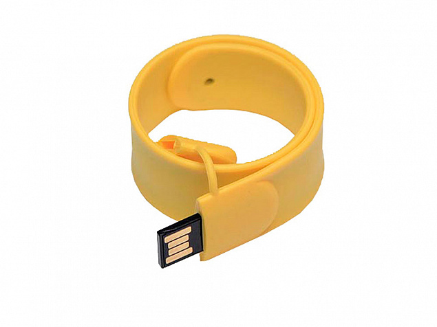 USB 2.0- флешка на 8 Гб в виде браслета с логотипом в Москве заказать по выгодной цене в кибермаркете AvroraStore