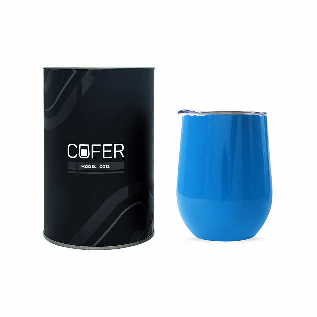 Набор Cofer Tube CO12 black, голубой с логотипом в Москве заказать по выгодной цене в кибермаркете AvroraStore