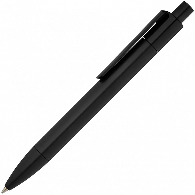 Ручка шариковая Prodir DS4 PMM-P, черная с логотипом в Москве заказать по выгодной цене в кибермаркете AvroraStore