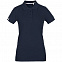 Рубашка поло женская Virma Premium Lady, темно-синяя с логотипом в Москве заказать по выгодной цене в кибермаркете AvroraStore