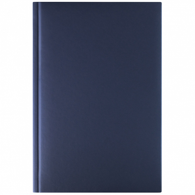 Ежедневник Alpha, А5, датированный (2023 г.), синий с логотипом в Москве заказать по выгодной цене в кибермаркете AvroraStore