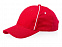 Бейсболка Break 6-ти панельная, красный/белый с логотипом в Москве заказать по выгодной цене в кибермаркете AvroraStore