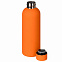 Термобутылка вакуумная герметичная Prima, оранжевая с логотипом  заказать по выгодной цене в кибермаркете AvroraStore
