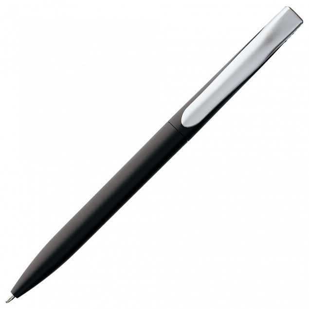 Ручка шариковая Pin Silver, оранжевая с логотипом в Москве заказать по выгодной цене в кибермаркете AvroraStore