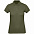 Рубашка поло женская Inspire, темно-серая с логотипом в Москве заказать по выгодной цене в кибермаркете AvroraStore