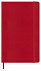 Еженедельник Moleskine Classic Soft Large, красный с логотипом в Москве заказать по выгодной цене в кибермаркете AvroraStore