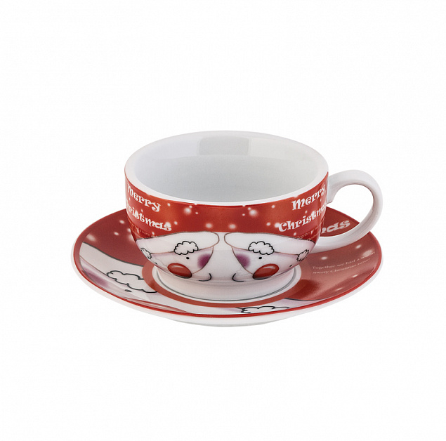 Набор чайный "Веселый Санта" с логотипом в Москве заказать по выгодной цене в кибермаркете AvroraStore