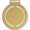 Медаль Steel Rond, золотистая с логотипом в Москве заказать по выгодной цене в кибермаркете AvroraStore
