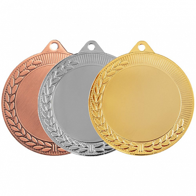 Медаль Regalia, большая, золотистая с логотипом в Москве заказать по выгодной цене в кибермаркете AvroraStore