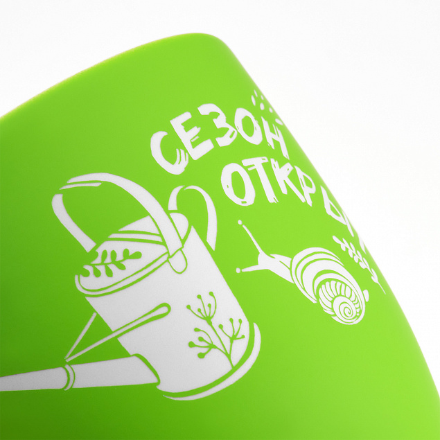 Керамическая кружка Viana, салатовая с логотипом в Москве заказать по выгодной цене в кибермаркете AvroraStore
