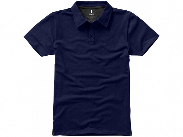 Рубашка поло Markham женская, темно-синий/антрацит с логотипом в Москве заказать по выгодной цене в кибермаркете AvroraStore