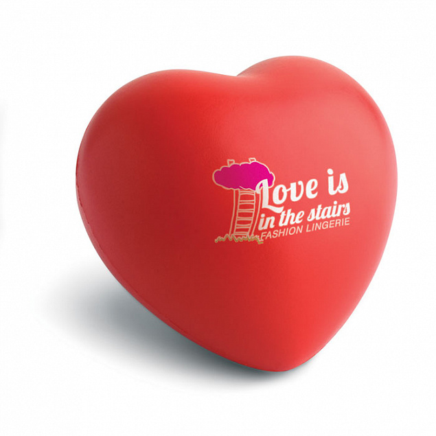Антистресс "сердце" с логотипом в Москве заказать по выгодной цене в кибермаркете AvroraStore