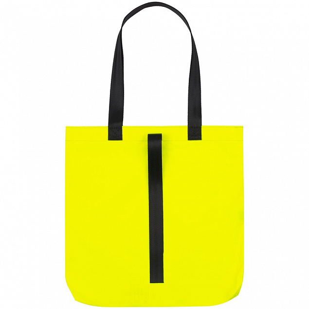 Шопер Manifest Color из светоотражающей ткани, желтый неон с логотипом в Москве заказать по выгодной цене в кибермаркете AvroraStore