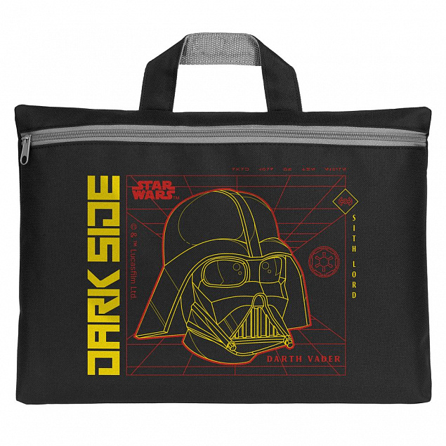 Сумка-папка Darth Vader, черная с логотипом в Москве заказать по выгодной цене в кибермаркете AvroraStore