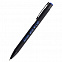 Ручка металлическая Саншайн софт-тач, синий с логотипом в Москве заказать по выгодной цене в кибермаркете AvroraStore