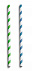 Белая бумажная трубочка , размер 197*6 мм, цветная  (25 шт в бумажной упаковке) с логотипом в Москве заказать по выгодной цене в кибермаркете AvroraStore
