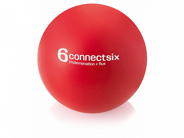 Антистресс Мяч, красный с логотипом в Москве заказать по выгодной цене в кибермаркете AvroraStore