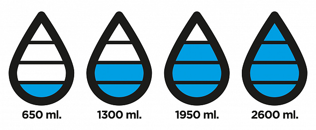 Бутылка для воды Aqua из материала Tritan, черная с логотипом в Москве заказать по выгодной цене в кибермаркете AvroraStore