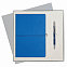 Подарочный набор Portobello/Summer time синий-3(Ежедневник недат А5, Ручка) беж. ложемент с логотипом в Москве заказать по выгодной цене в кибермаркете AvroraStore