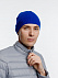 Шапка Siver, синяя с логотипом в Москве заказать по выгодной цене в кибермаркете AvroraStore