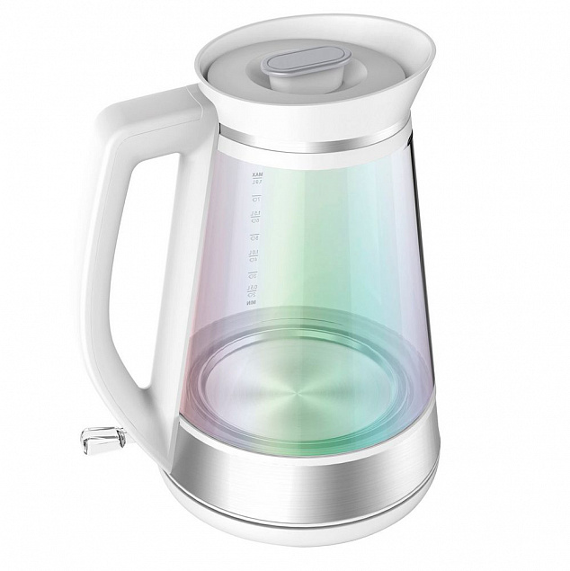 Чайник Fullmate, белый с логотипом в Москве заказать по выгодной цене в кибермаркете AvroraStore