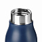 Термобутылка вакуумная герметичная Sevilla, синяя с логотипом в Москве заказать по выгодной цене в кибермаркете AvroraStore
