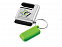Подставка-брелок для мобильного телефона GoGo, серебристый/зеленый с логотипом в Москве заказать по выгодной цене в кибермаркете AvroraStore