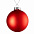 Елочный шар Finery Matt, 10 см, матовый красный с логотипом в Москве заказать по выгодной цене в кибермаркете AvroraStore