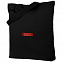Холщовая сумка «100% Новый год», черная с логотипом в Москве заказать по выгодной цене в кибермаркете AvroraStore